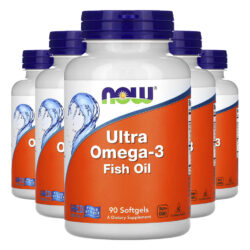 Ultra Ômega 3 Now Foods 90 Softgels 5un Sem Sabor