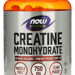 Creatina Monohidratada 750mg Now Foods 120cáps Sabor N/a