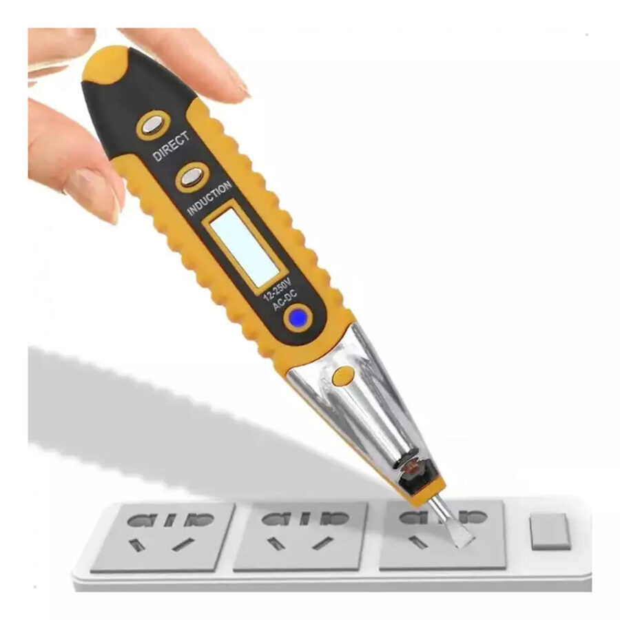 Caneta Teste de Tensão Profissional 12-250V - Imagem 3