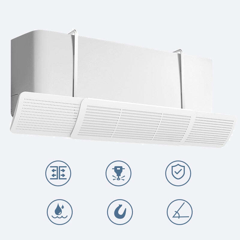 Defletor Ajustável e Purificador para Ar Condicionado - Imagem 6