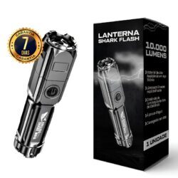 Lanterna Tática Portátil Shark - Compre 1 Leve 2