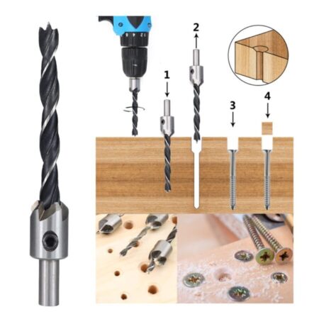 Brocas escareadora kit completo - Imagem 2