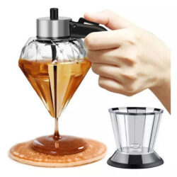 Dispensador de Mel de Vidro com Base Fnac
