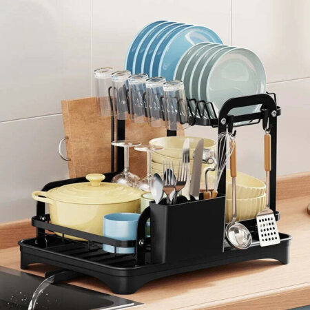 Escorredor Duplo Multiuso de Cozinha | DuoRack - Imagem 2