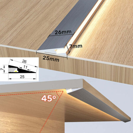 Fita de Luz LED com Sensor de Movimento para Prateleira - Imagem 4