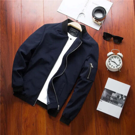 Jaqueta Bomber Masculina Casual Fnac - Imagem 3