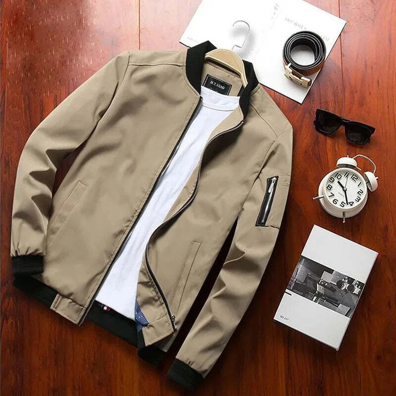 Jaqueta Bomber Masculina Casual Fnac - Imagem 5
