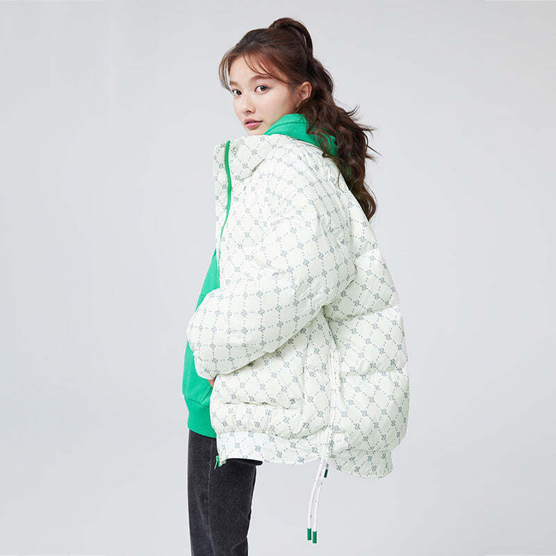 Jaqueta Feminina de Inverno Puffer com Capuz Fnac - Imagem 3