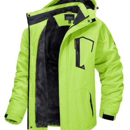Jaqueta Masculina de Inverno Pelúciada Impermeável Fnac - Imagem 9