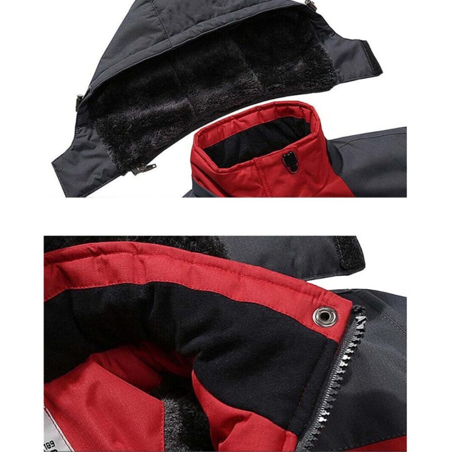 Jaqueta Masculina de Inverno Pelúciada Impermeável Fnac - Imagem 10