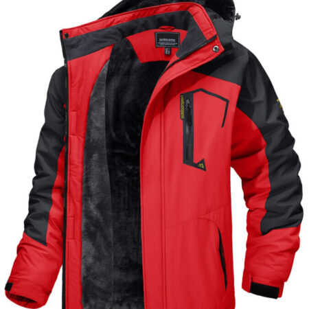 Jaqueta Masculina de Inverno Pelúciada Impermeável Fnac - Imagem 2
