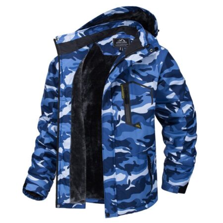 Jaqueta Masculina de Inverno Pelúciada Impermeável Fnac - Imagem 3
