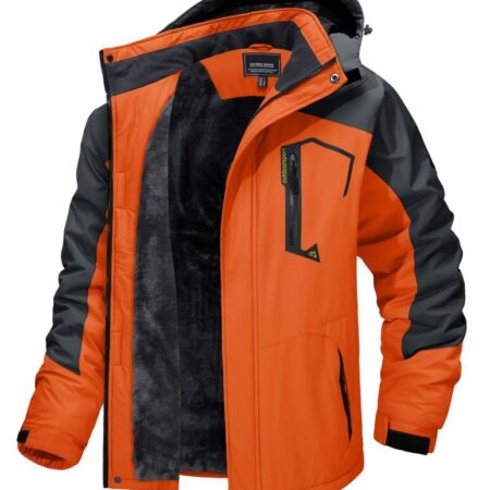 Jaqueta Masculina de Inverno Pelúciada Impermeável Fnac - Imagem 4