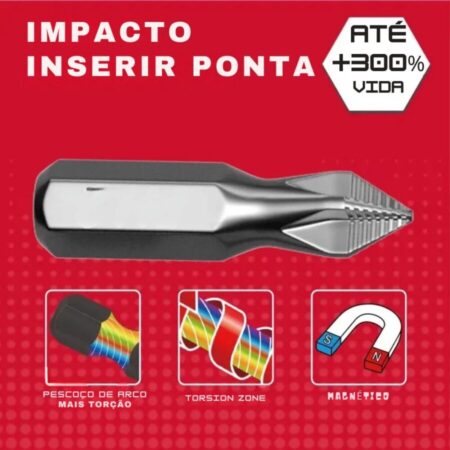 Jogo de Ponteiras com 20 Peças - Imagem 5