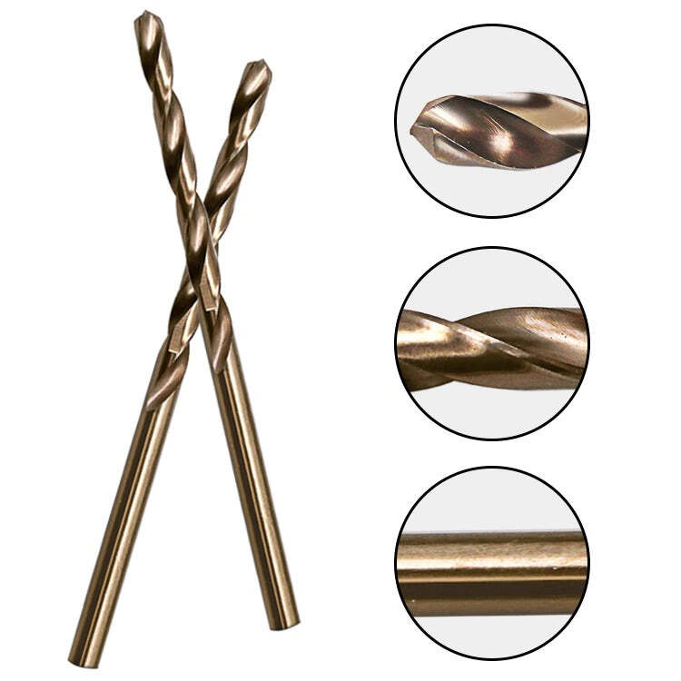 Kit 50 Brocas Revestidas de Aço Inoxidável de Alta Velocidade - Imagem 3