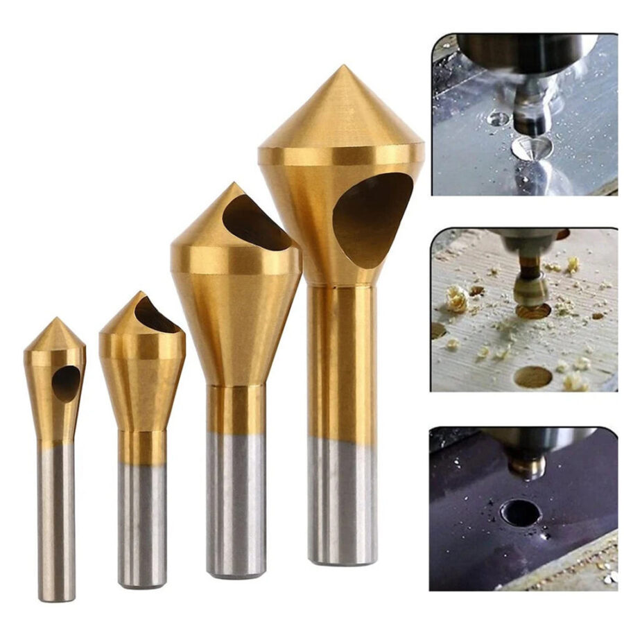 Kit Brocas de Chanfro Escareada Para Perfuração - Imagem 5