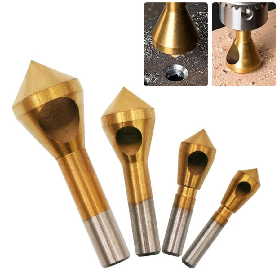Kit Brocas de Chanfro Escareada Para Perfuração - Imagem 3