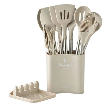 Kit Completo de Utensílios de Cozinha em Silicone - Imagem 11