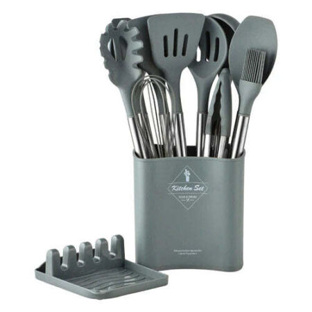 Kit Completo de Utensílios de Cozinha em Silicone - Imagem 10