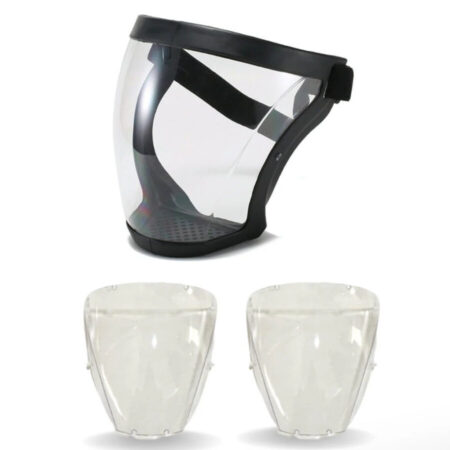 Kit Máscara de Proteção Facial + Lanterna Led de Cabeça - Imagem 5