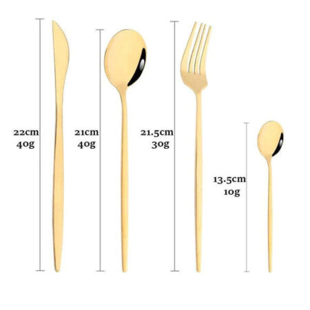 Kit de Talheres Slim em Aço Inoxidável Fnac - Imagem 11