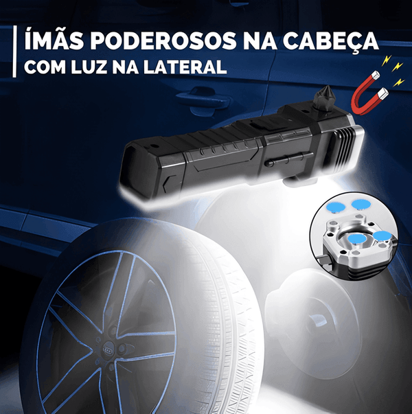 Lanterna Tática 4 em 1 com Powerbank Integrado - PAGUE 1 LEVE 2 - Imagem 2