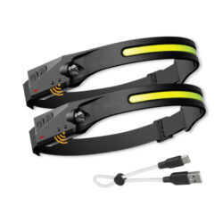 Lanterna de Cabeça Led Recarregável Impermeável Fnac | Compre 1 Leve 2
