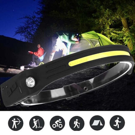 Lanterna de Cabeça Led Recarregável Impermeável Fnac | Compre 1 Leve 2 - Imagem 3