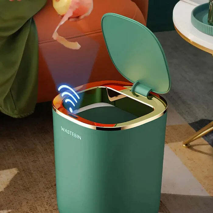 Lixeira Automática Inteligente Impermeável para Cozinha - Imagem 3