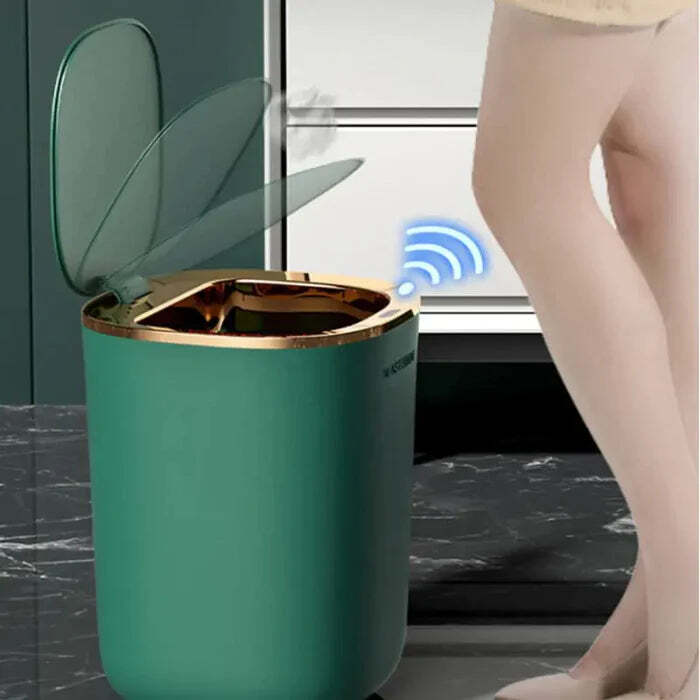 Lixeira Automática Inteligente Impermeável para Cozinha - Imagem 9