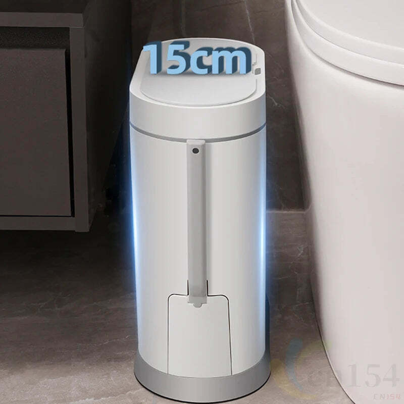 Lixeira Automática com Escova Limpadora Acoplada | CleanBrush - Imagem 4
