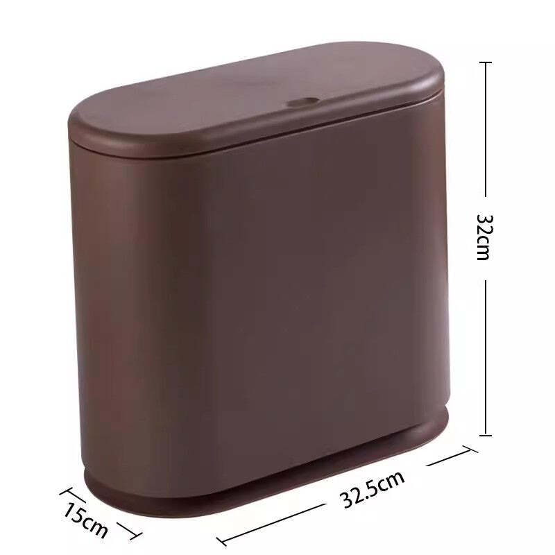 Lixeira Compacta Nórdica com Tampa Click Fnac - Imagem 7