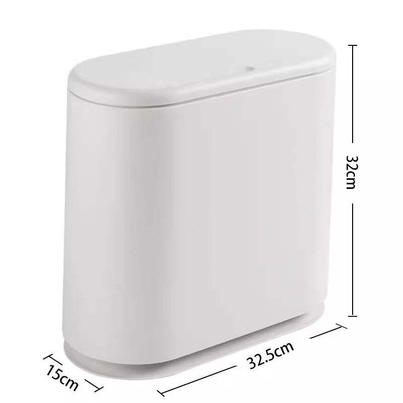 Lixeira Compacta Nórdica com Tampa Click Fnac - Imagem 8