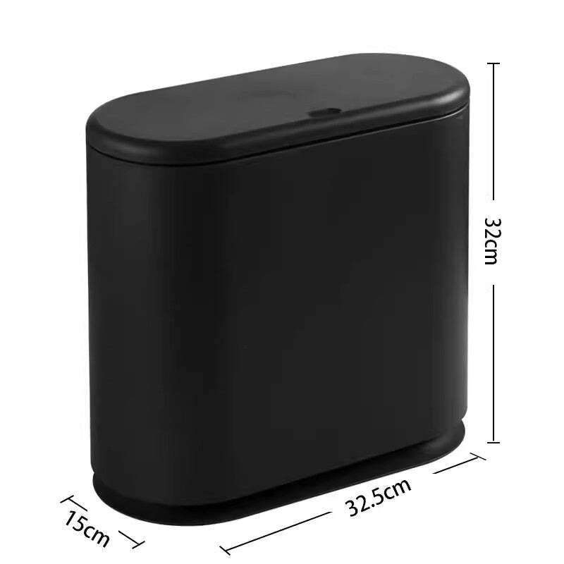 Lixeira Compacta Nórdica com Tampa Click Fnac - Imagem 6