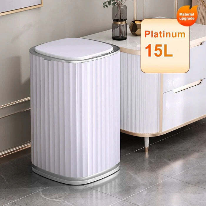 Lixeira Inteligente Automática Impermeável Fnac - Imagem 7
