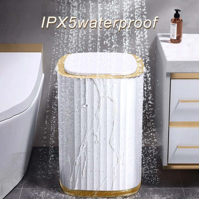 Lixeira Inteligente Automática Impermeável Fnac - Imagem 9