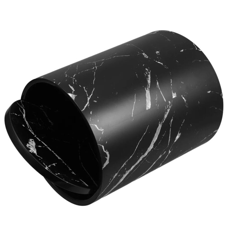 Lixeira Redonda com Efeito Mármore Fnac - Imagem 4