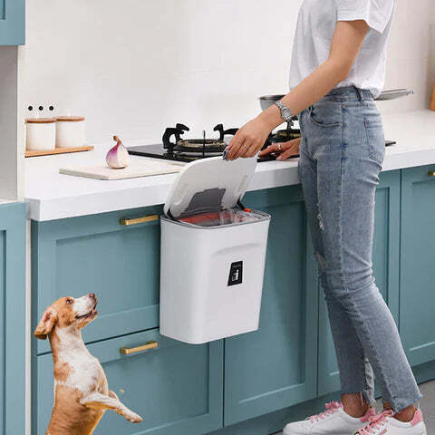 Lixeira Suspensa de 9L para Cozinha | FlexBin - Imagem 2