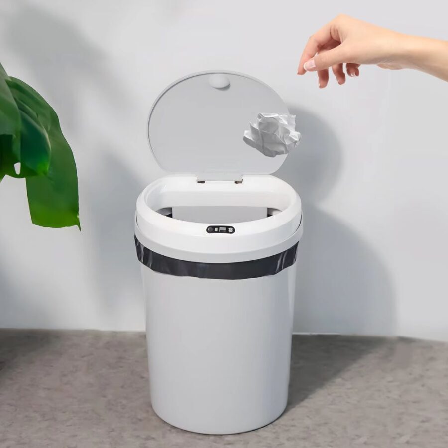 Lixeira com Sensor Automático Recarregável Fnac - Imagem 2