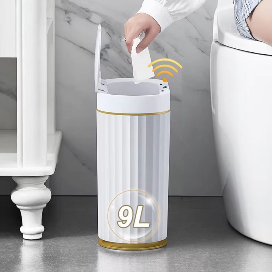 Lixeira de Indução Inteligente com Sensor Automático Fnac - Imagem 5