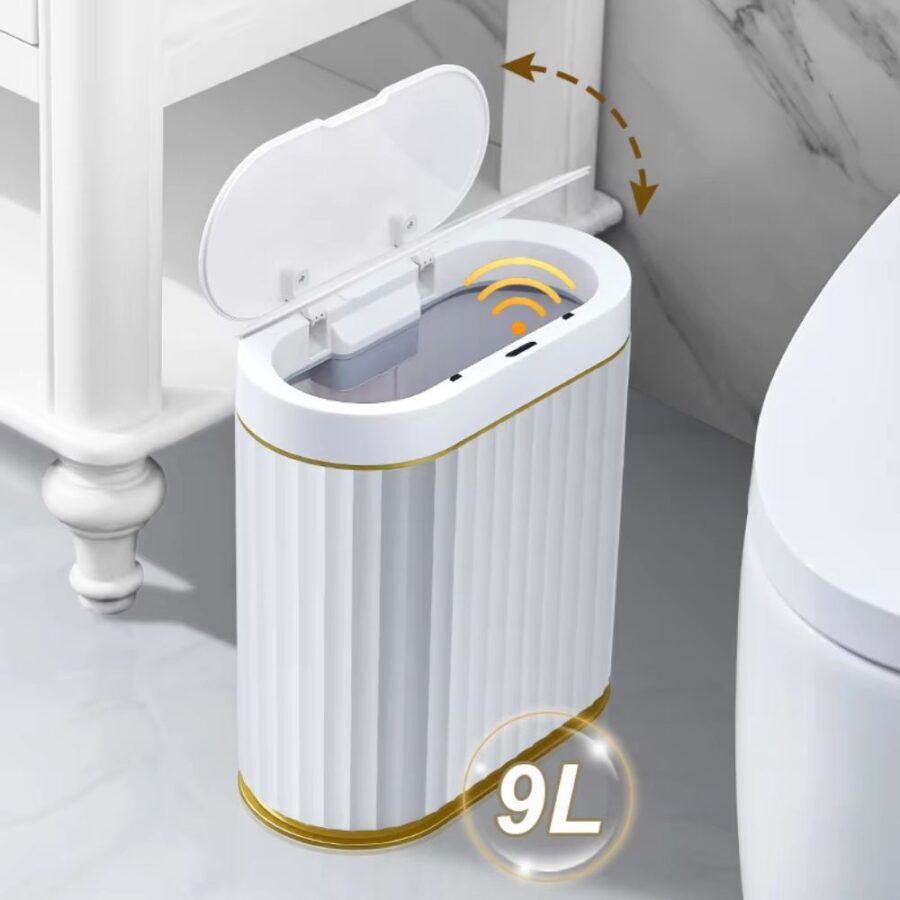 Lixeira de Indução Inteligente com Sensor Automático Fnac - Imagem 4