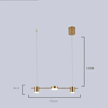 Luminária Suspensa Led Moderna | SaintGlow - Imagem 8