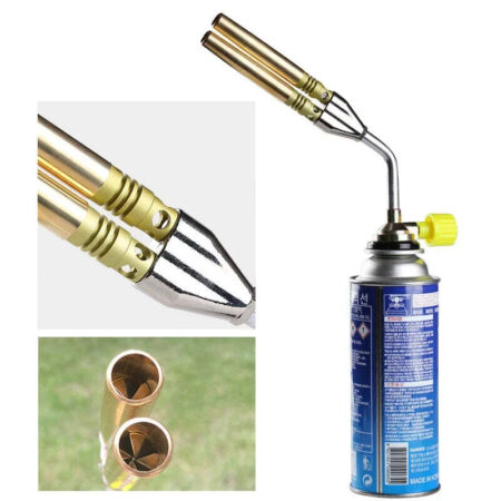 Maçarico com Tubo Duplo Portátil para Solda - Imagem 2