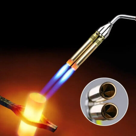 Maçarico com Tubo Duplo Portátil para Solda - Imagem 3
