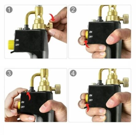 Maçarico de Solda Profissional Portátil - Imagem 8