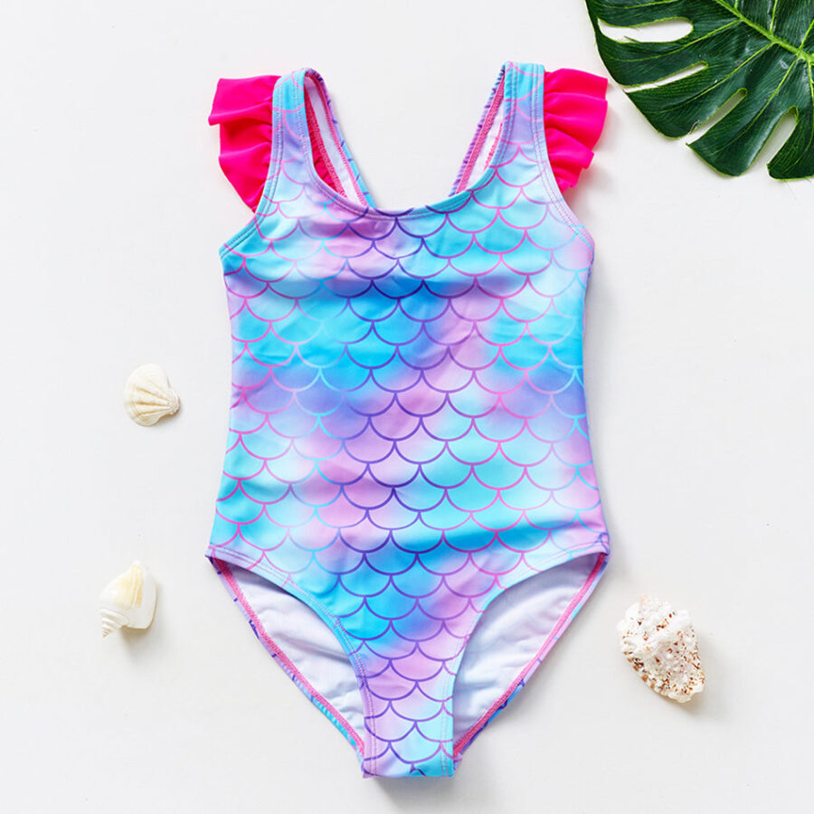 Maiô Feminino Infantil de Sereia Fnac