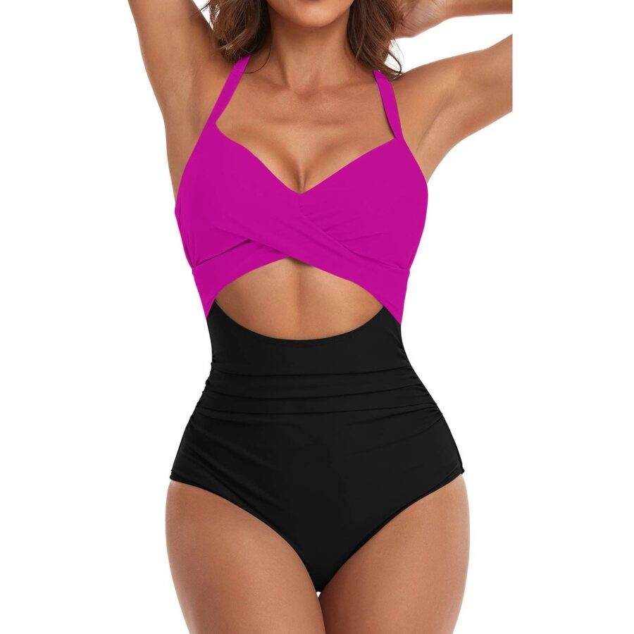 Maiô Feminino de Praia com Decote em V Fnac