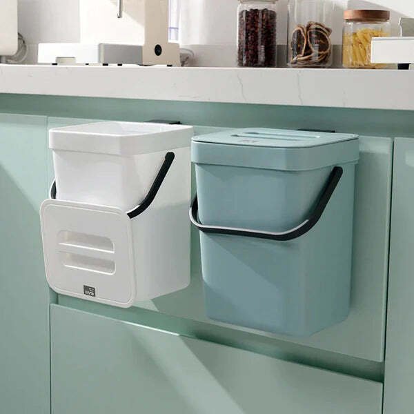 Mini Lixeira de Suspensão Compacta | MiniBin - Imagem 6