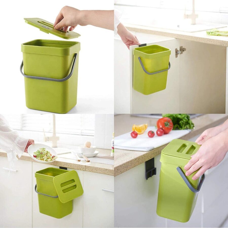 Mini Lixeira de Suspensão Compacta | MiniBin - Imagem 5