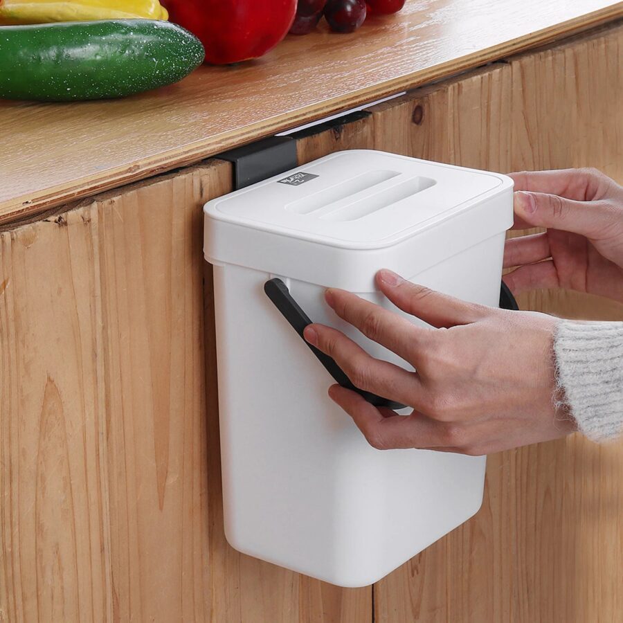 Mini Lixeira de Suspensão Compacta | MiniBin - Imagem 4